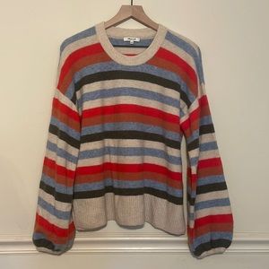 Striped Madewell sweater